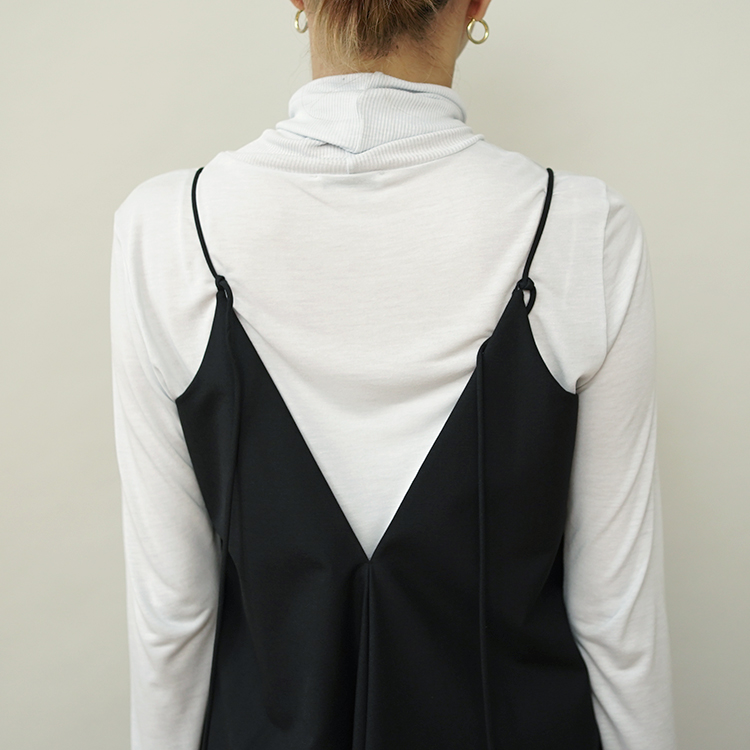 WOOL TROPICAL CAMISOLE DRESS | ATON (WOMEN)(エイトン) | ONEPIECE
