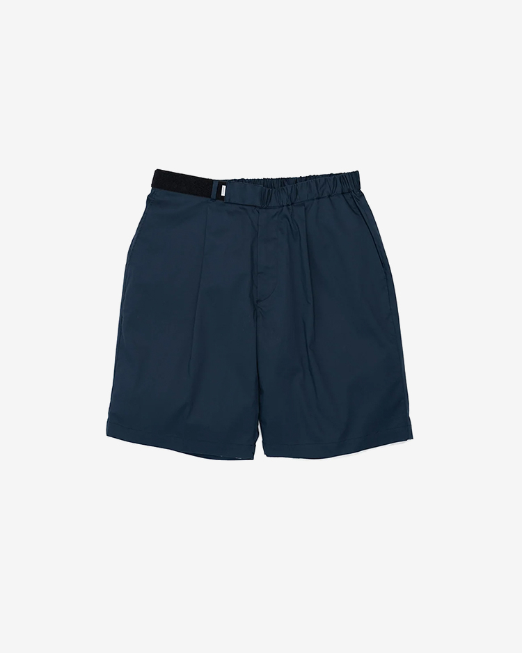 Graphpaper (MEN) / Solotex Twill Wide Chef Shorts / NAVY