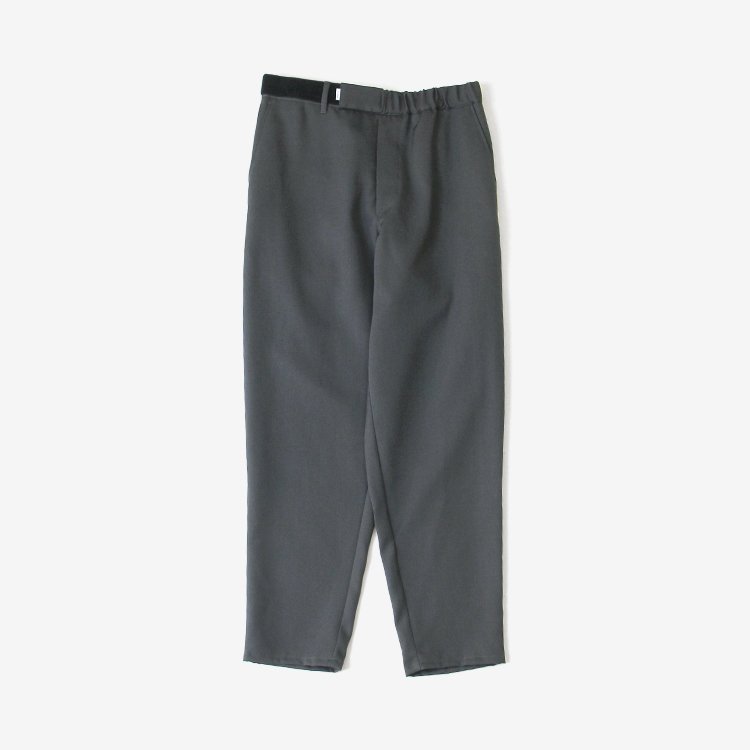 Graphpaper (MEN) / Scale Off Wool Slim Chef Pants / C.GRAY