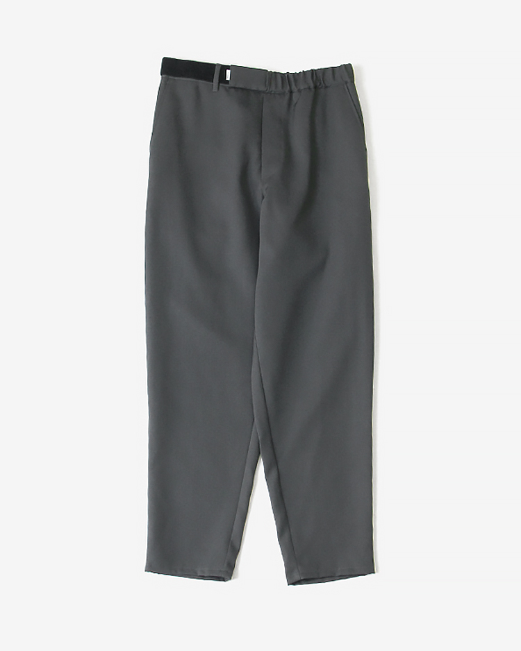 Graphpaper (MEN) / Scale Off Wool Slim Chef Pants / C.GRAY