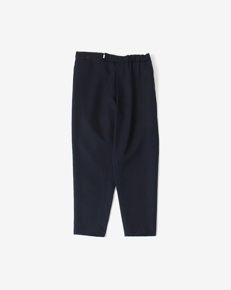 Graphpaper (MEN) / Scale Off Wool Chef Pants / NAVY