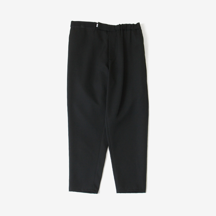 Graphpaper (MEN) / Scale Off Wool Chef Pants / BLACK