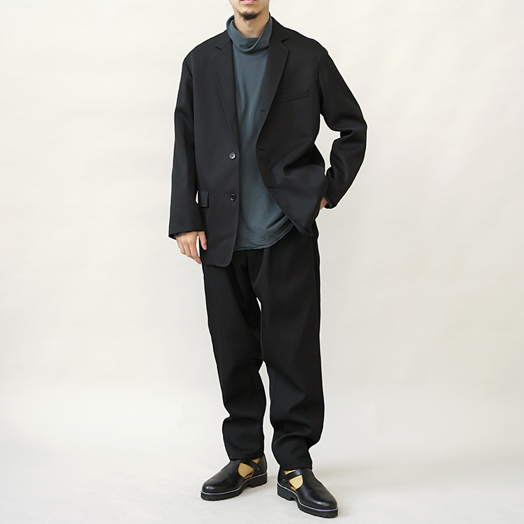 Scale Off Wool Chef Pants / BLACK | Graphpaper (MEN)(グラフ