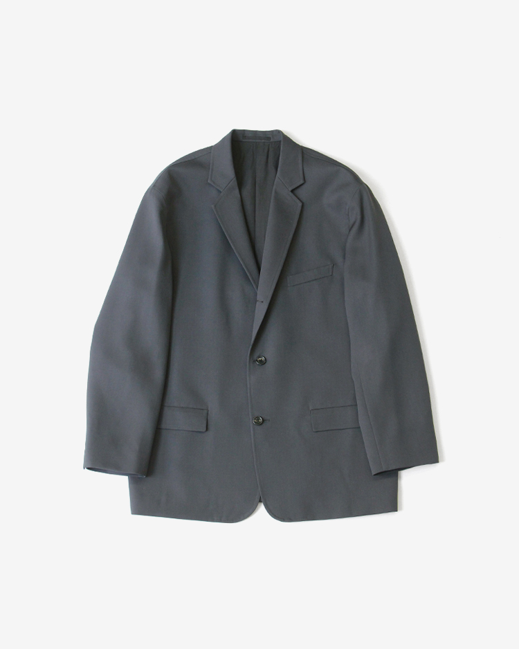 Graphpaper (MEN) / Scale Off Wool Jacket / C.GRAY