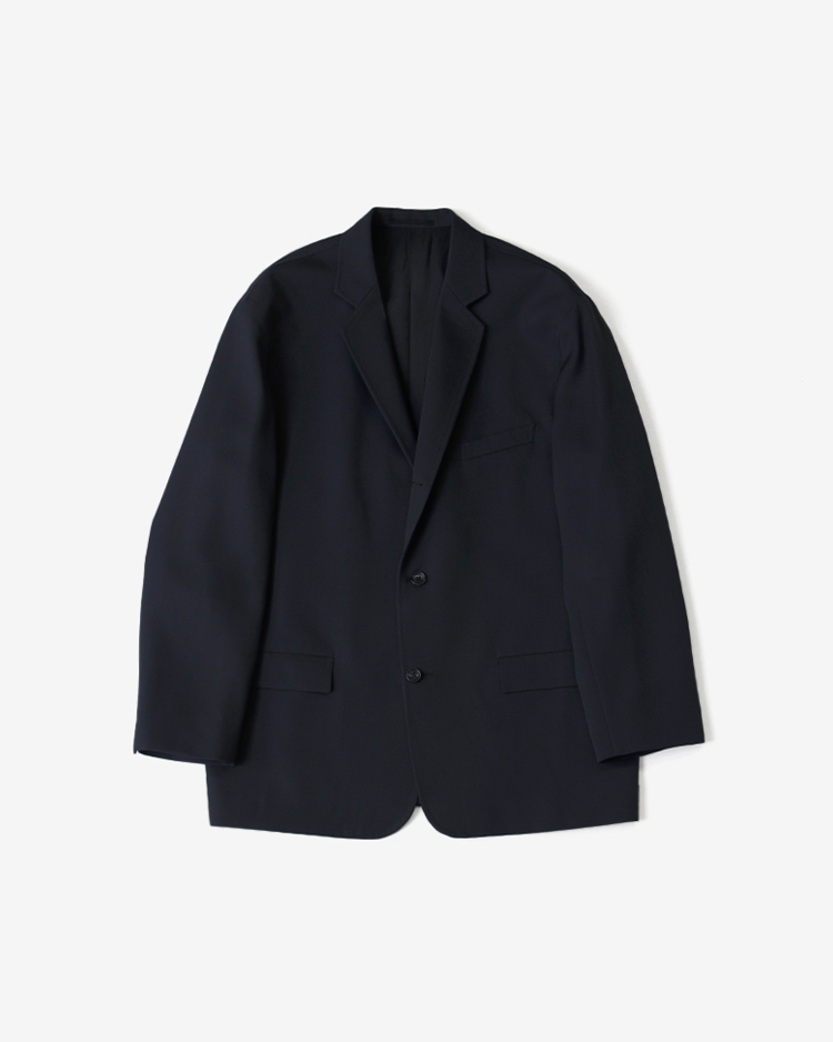 Graphpaper (MEN) / Scale Off Wool Jacket / NAVY