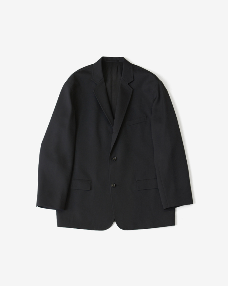 Graphpaper (MEN) / Scale Off Wool Jacket / BLACK