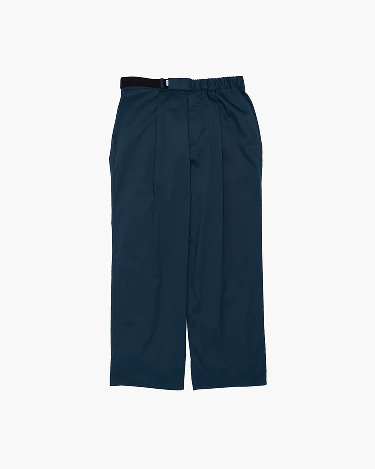 Graphpaper (MEN) / Solotex Twill Wide Chef Pants / NAVY