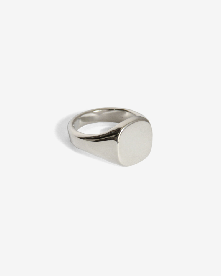 Garden of eden / square signet ring(ED-VG17-SR06)