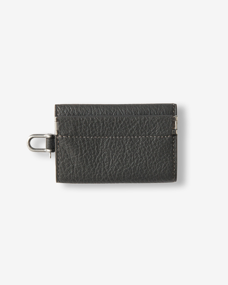 ED ROBERT JUDSON / DERRICK - SHACKLE CARD & COIN CASE / CHARCOAL