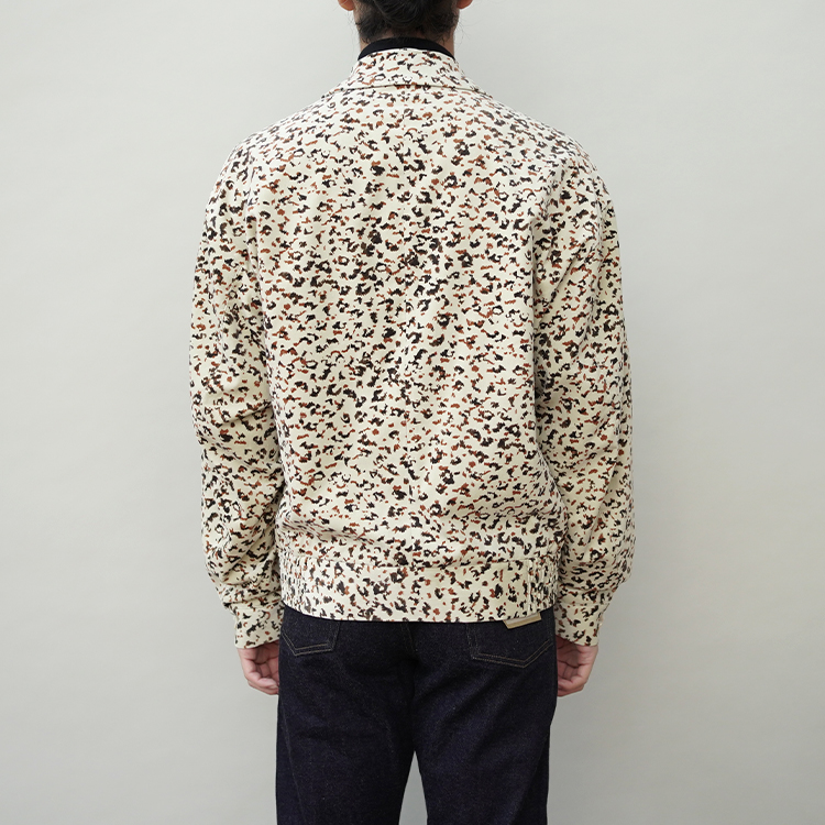 COTTON VELVET ZIP UP BLOUSON - Leopard pattern print - | SEVEN BY ...