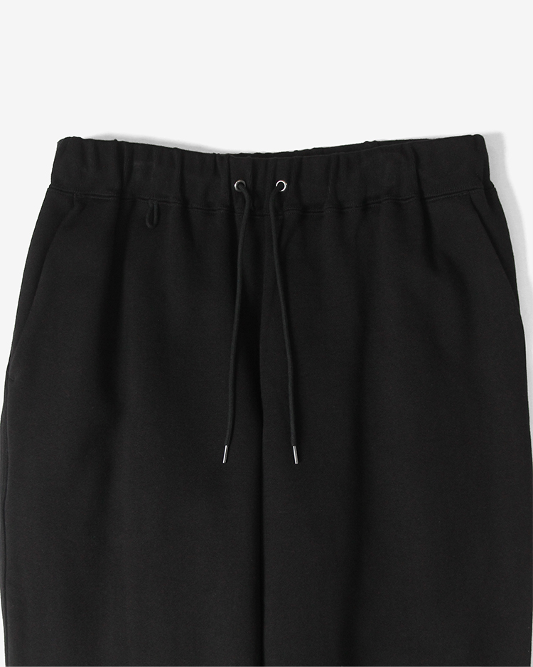 ZERO TSURI URAKE SWEATPANTS / BLACK | ATON (MEN)(エイトン