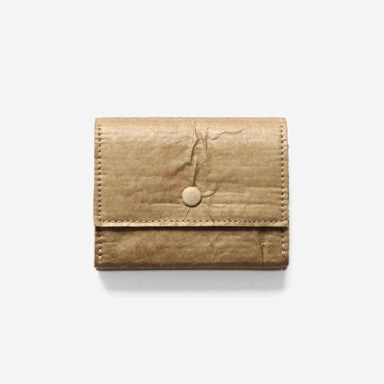 beta post / Cardboard Leather Tri Ford Wallet
