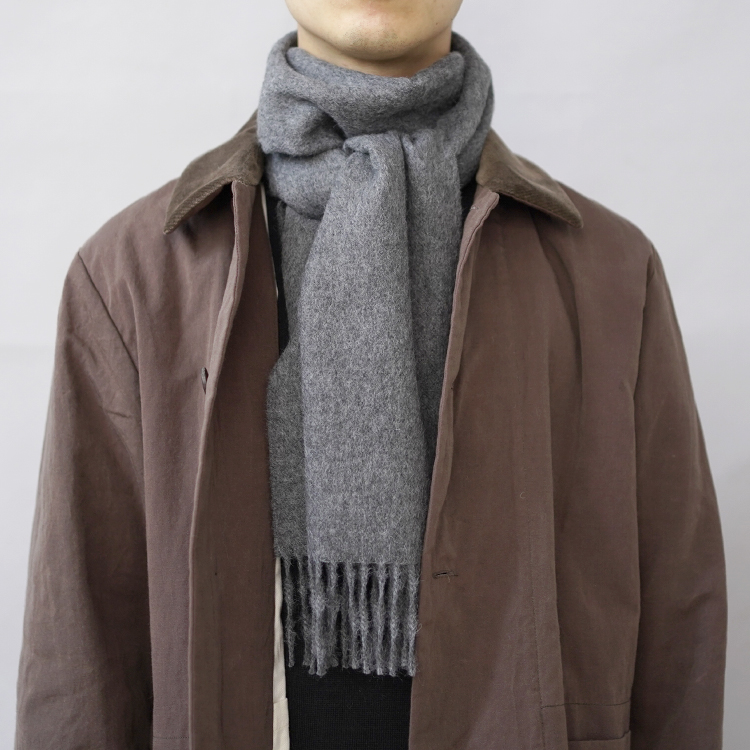 Brushed Scarf / GREY | THE INOUE BROTHERS...(イノウエ・ブラザーズ
