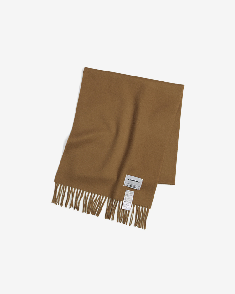 THE INOUE BROTHERS... / Brushed Scarf / CAMEL