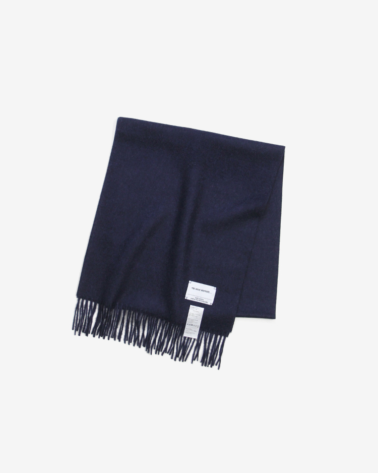 THE INOUE BROTHERS... / Brushed Scarf / NAVY