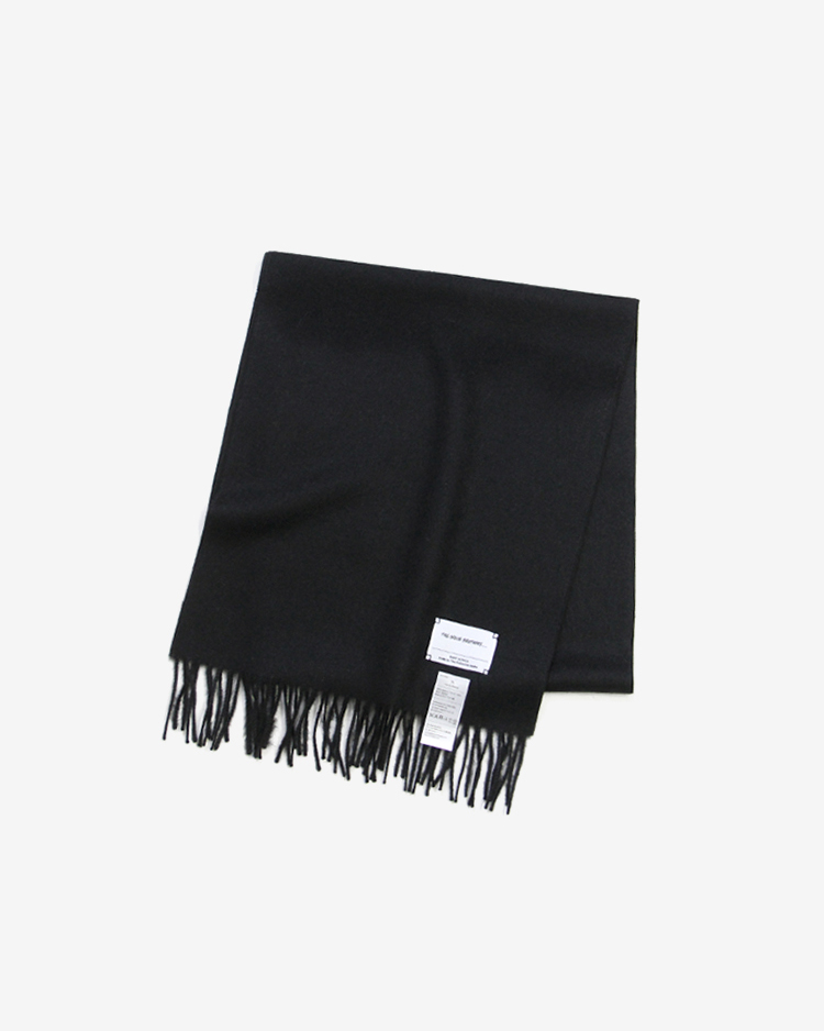 THE INOUE BROTHERS... / Brushed Scarf / BLACK