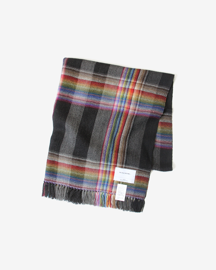 THE INOUE BROTHERS... / Multi Colored Scarf / BLACK