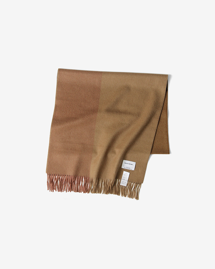 THE INOUE BROTHERS... / Brushed Scole Block / BROWN