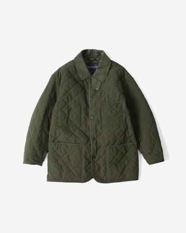  / QUILTED JACKET / OLIVE