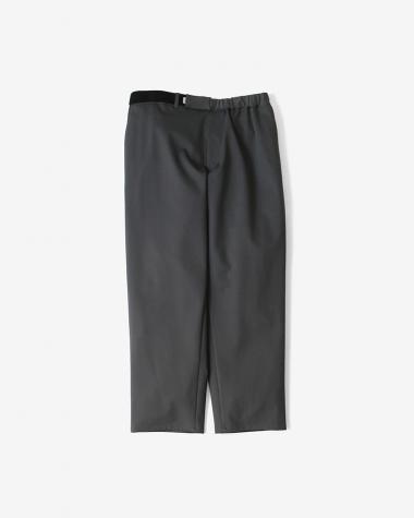  / Compact Ponte Wide Tapered Chef Pants / C.GRAY