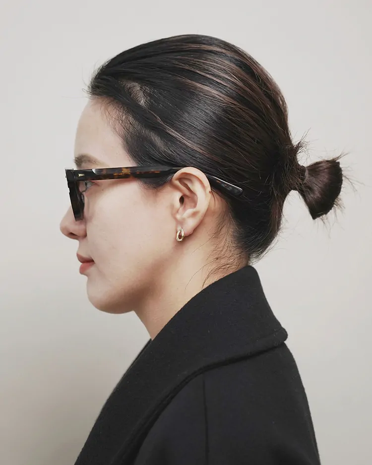 Garden of eden / LIGHT CURB PIERCE(18K GOLD)(22AW046S)