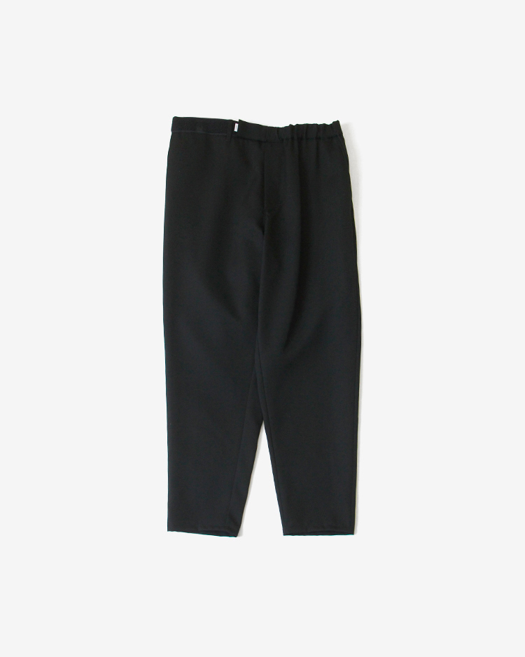 Graphpaper (MEN) / Scale Off Wool Chef Pants / BLACK