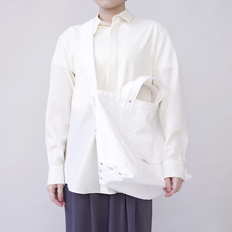 TOOL BAG MEDIUM / C.WHITE | YAECA (WOMEN)(ヤエカ) | BAGS