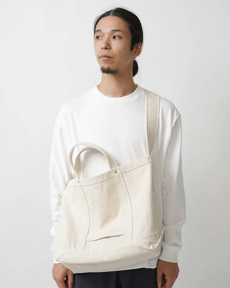 YAECA (MEN) / TOOL BAG MEDIUM / C.NATURAL