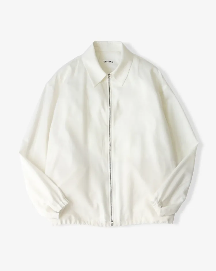 Dice&Dice / ZIP UP BLOUSON / WHITE