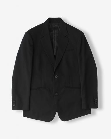 Dice&Dice / NOTCHED LAPEL JACKET / BLACK