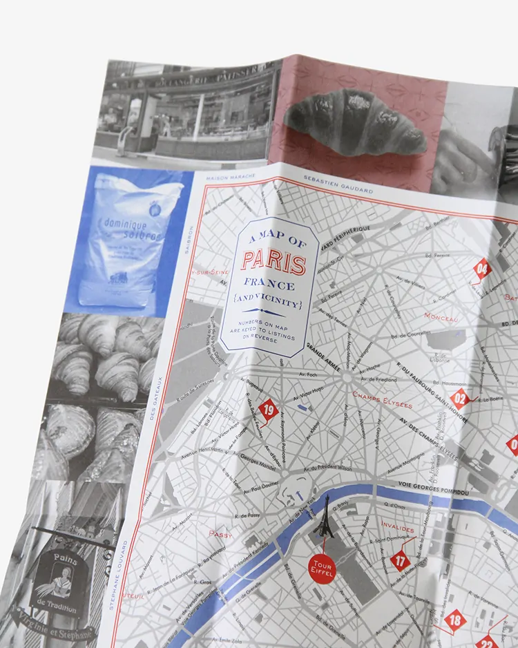 Wunderkammer / All-You-Can-Eat Press / Paris Croissant Map