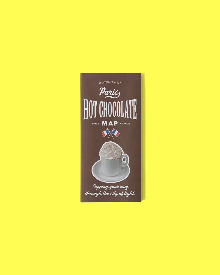 Wunderkammer / All-You-Can-Eat Press / Paris Hot Chocolate Map
