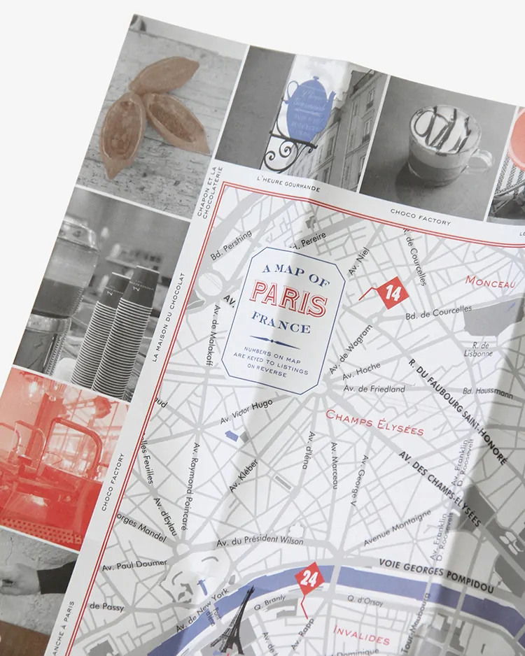 Wunderkammer / All-You-Can-Eat Press / Paris Hot Chocolate Map