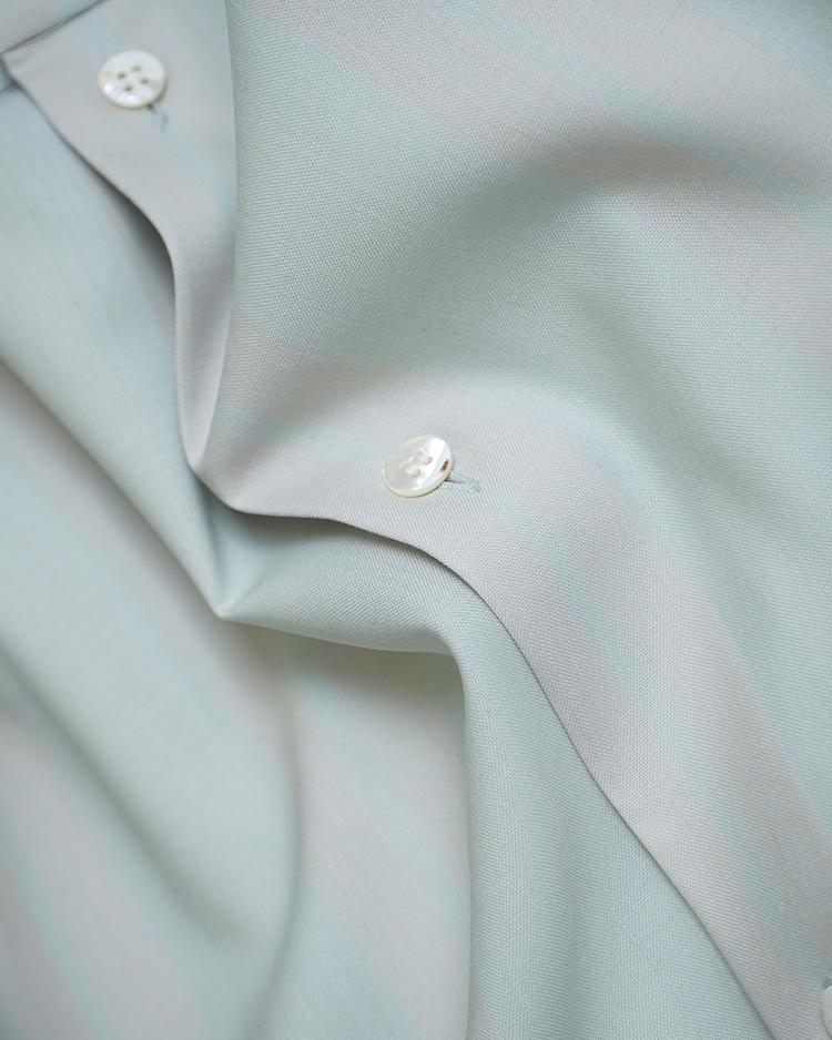 Dropped Shoulder Top with Hood / BLUE STRIPE | OVERCOAT Dropped Shoulder Top with Hood / BLUE STRIPE | OVERCOAT