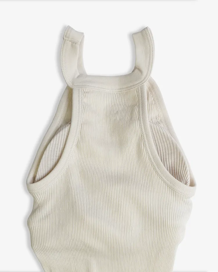 HAKUJI / twist cotton bra TT / IVORY