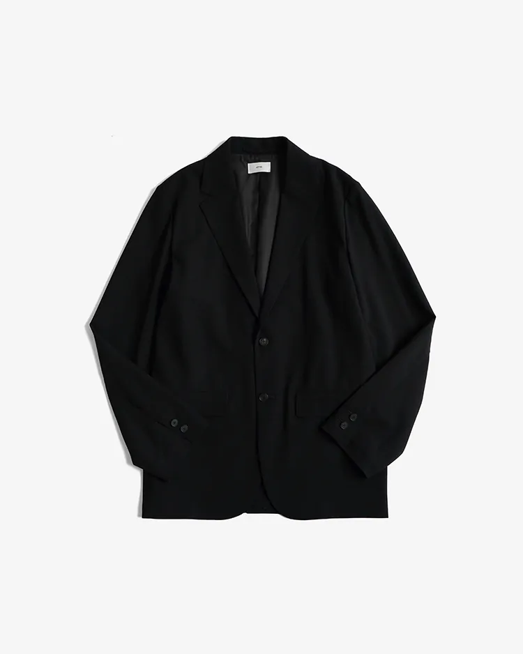 ATON (MEN) / HIGH TWIST WOOL TAILORED JACKET