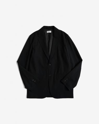 ATON (MEN) / HIGH TWIST WOOL TAILORED JACKET