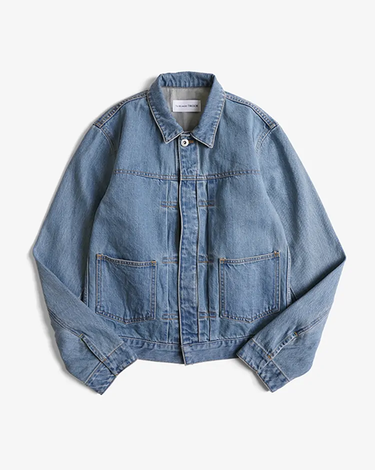 Tu es mon Tresor / The Emerald Denim Jacket - Solid 3year (TEMT-JK002-3Y)