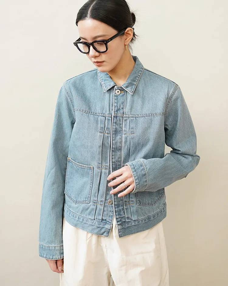 Tu es mon Tresor / The Emerald Denim Jacket - Solid 3year (TEMT-JK002-3Y)