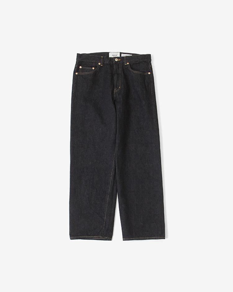 YAECA (MEN) / WIDE STRAIGHT DENIM(13-14W)