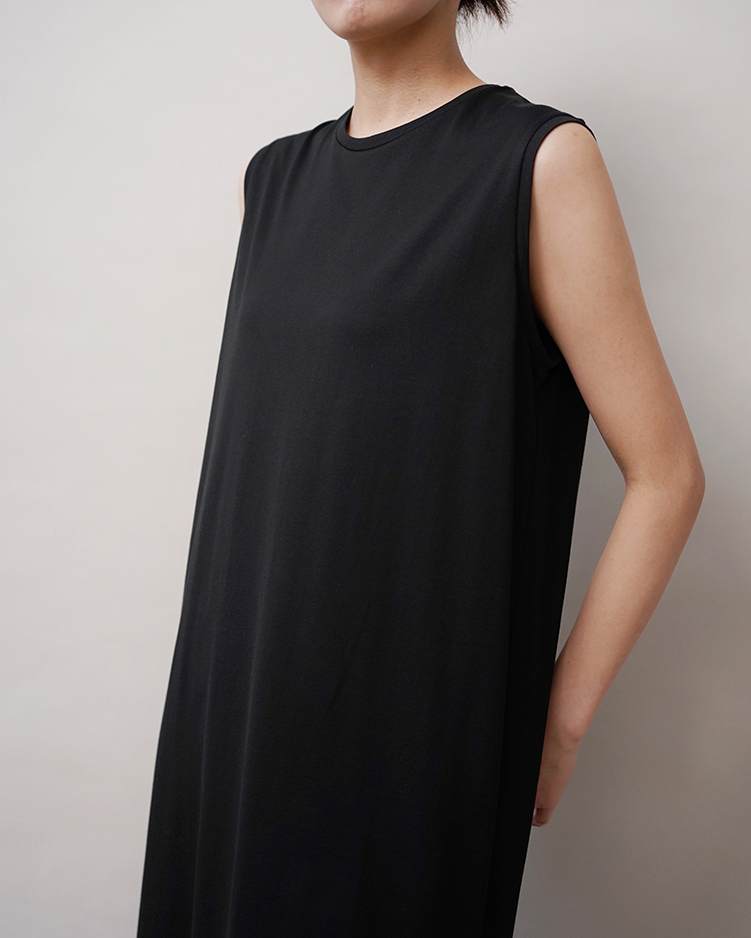 ATON / エイトン】 SUVIN 60/2 NO-SLEEVE DRESS（ワンピース）｜BOICE FROM  BAYCREW'S（ボイスフロムベイクルーズ）の通販｜BAYCREW'S STORE