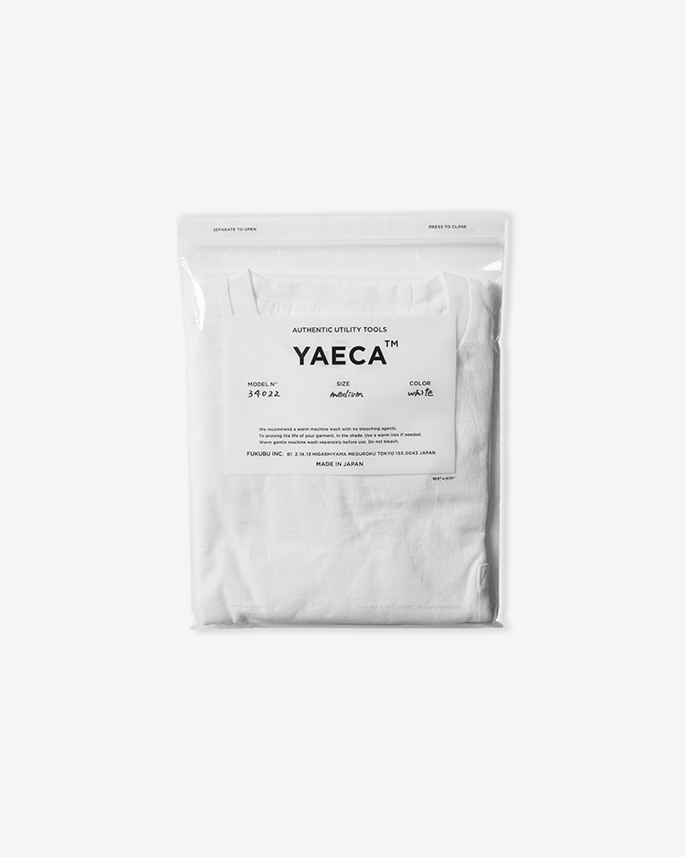 YAECA (MEN) / POCKET T-SHIRTS S/S / WHITE