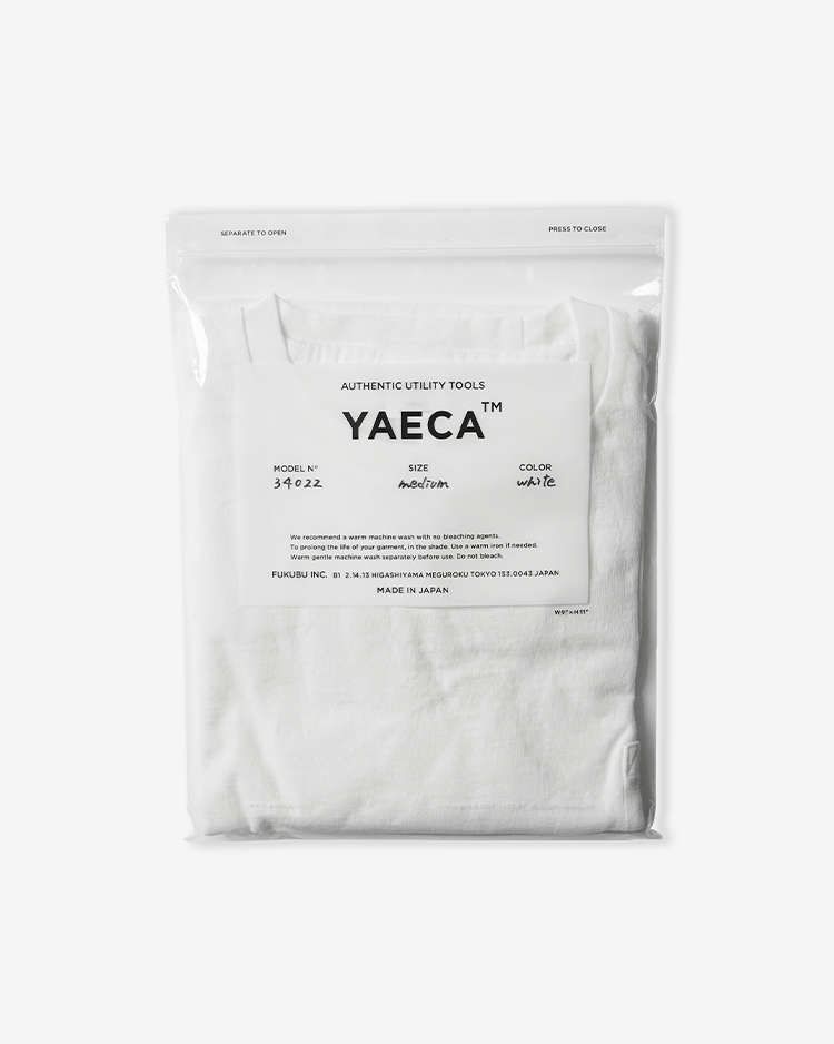 YAECA (MEN) / POCKET T-SHIRTS S/S / WHITE