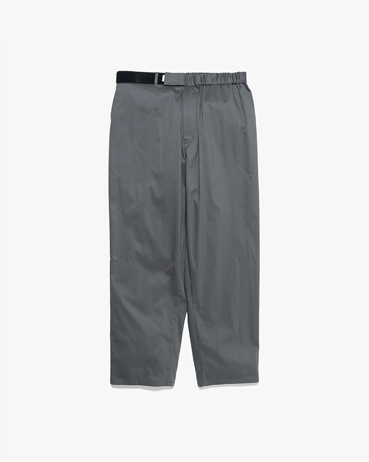 Graphpaper (MEN) / Solotex Twill Wide Tapered Chef Pants / C.GRAY