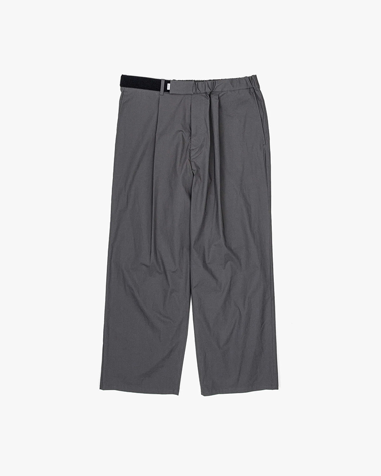 Graphpaper (MEN) / Solotex Twill Wide Chef Pants / C.GRAY