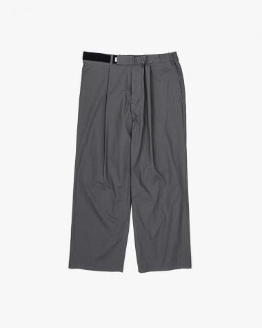  / Solotex Twill Wide Chef Pants / C.GRAY