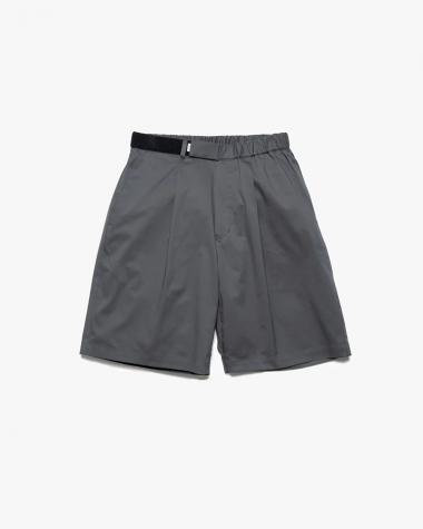  / Solotex Twill Wide Chef Shorts / C.GRAY