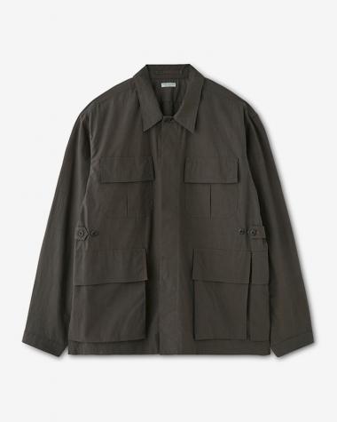 PHIGVEL / Utility LS Shirt Jacket / GRAY