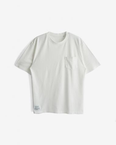  / Pocket T-shirt / WHITE