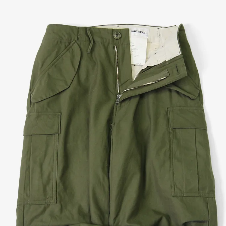 ★YAECA★LIKE WEAR★ M-51 FIELD PANTS M-51 FIELD PANTS / OLIVE(SATIN) | YAECA (WOMEN)(ヤエカ) | BOTTOMS
